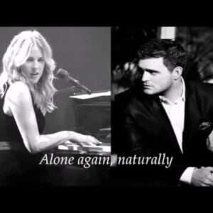 Diana Krall, Michael Buble - Alone again