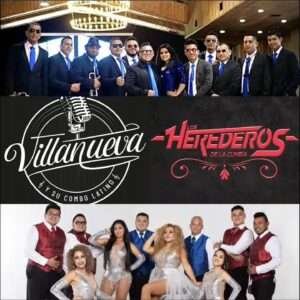 Villanueva y Su Combo Latino, Los Herederos De La Cumbia - Mix Superman